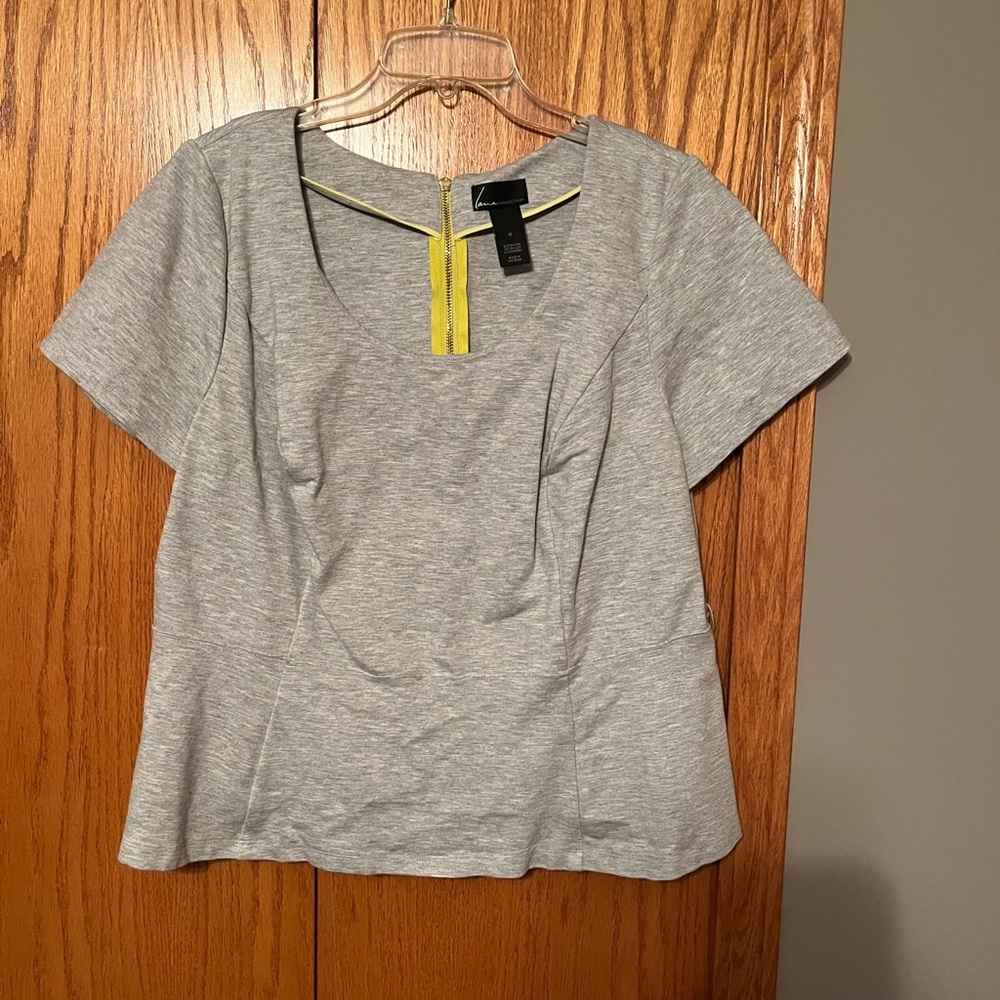 Peplum style shirt